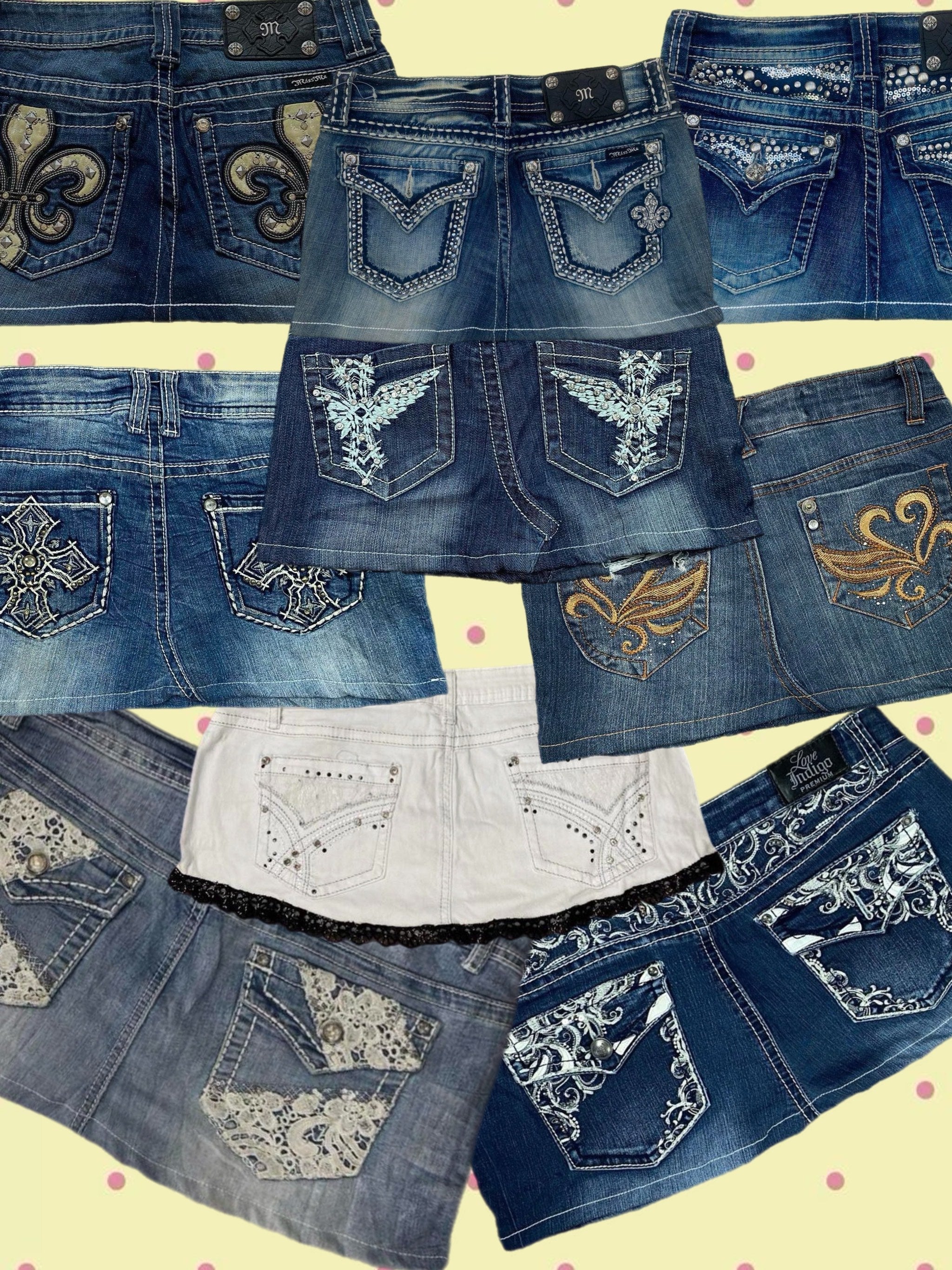 Denim Skirts