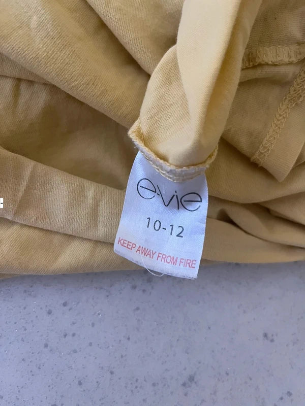 Y2K Ruffle Top with tie waist