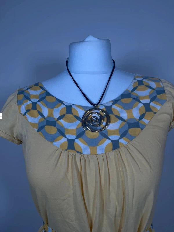 Y2K Ruffle Top with tie waist