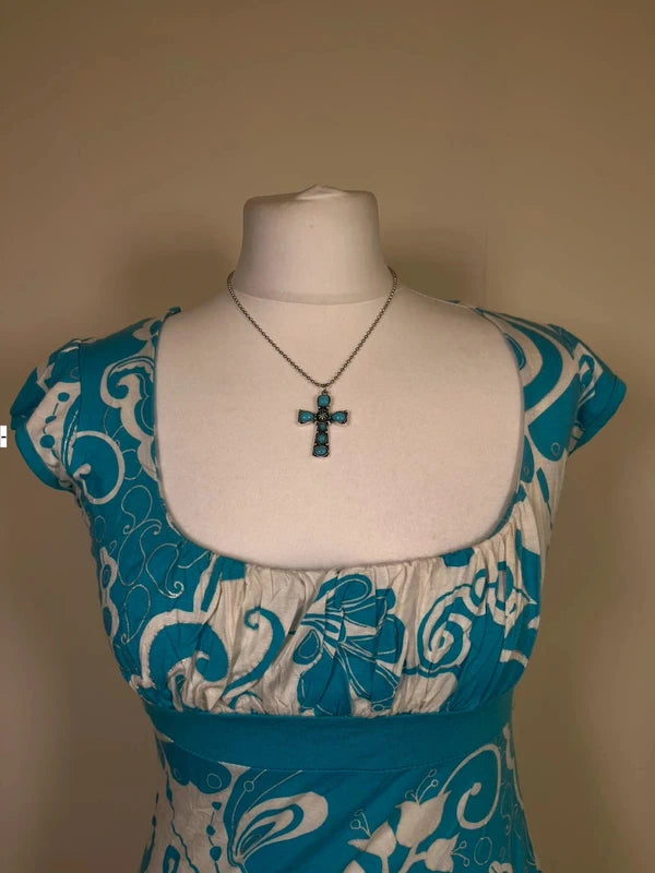 Vintage Printed Jane Norman Top