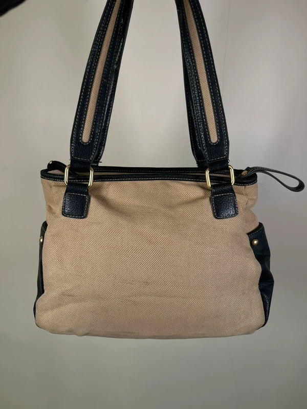 Y2K shoulder bag with gold accents