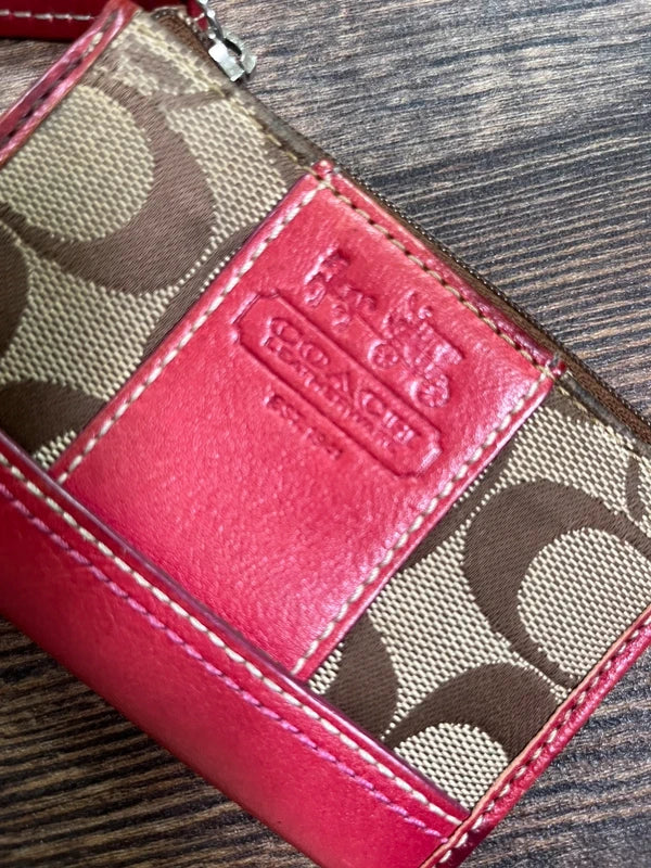 Y2K Vintage Coach Monogram Wallet