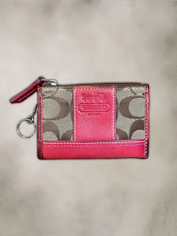 Y2K Vintage Coach Monogram Wallet
