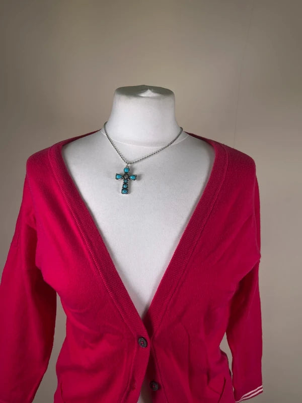 Y2K Hollister Cardigan with embroidery