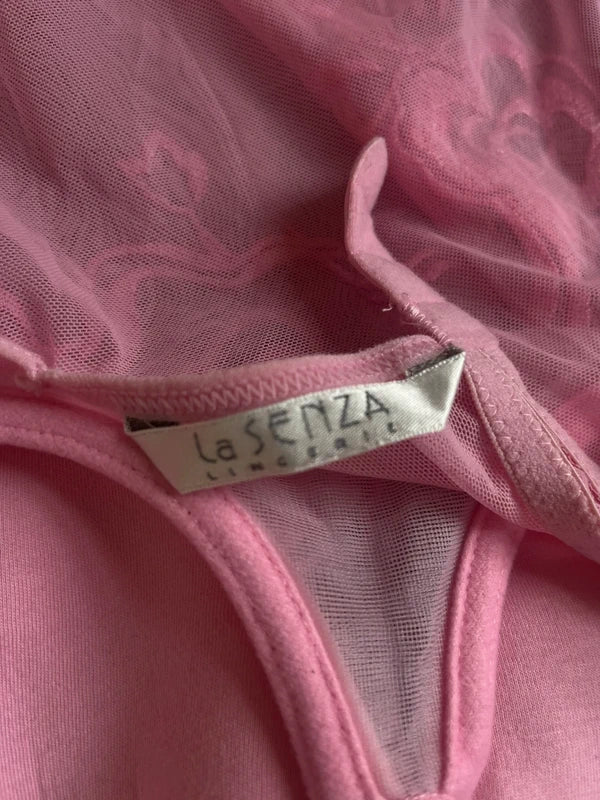 Y2K Floral lace mesh Slip dress