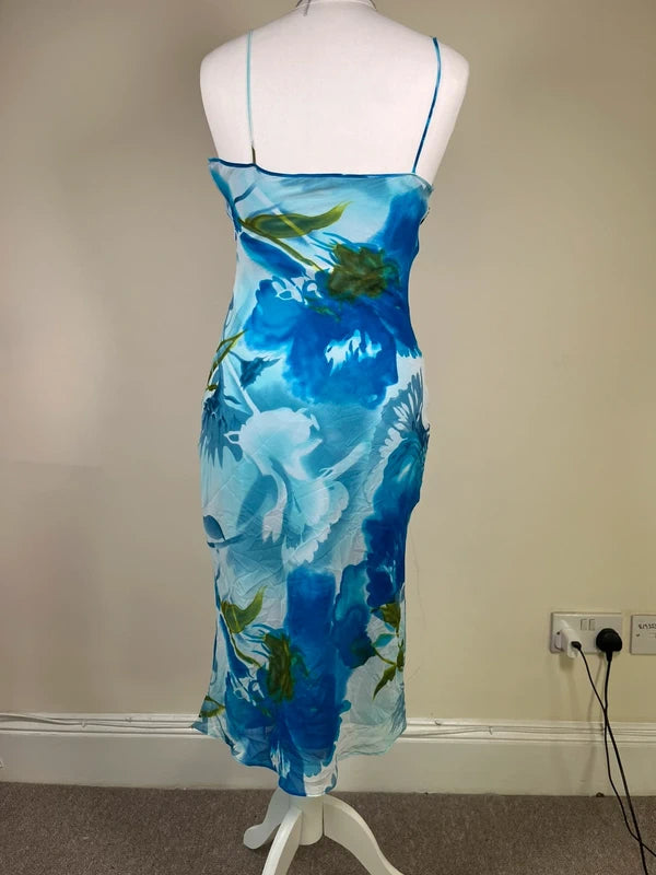 Y2K Bodycon Floral Maxi dress