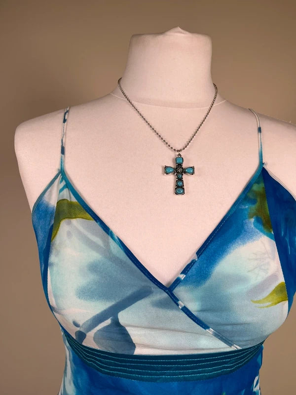 Y2K Bodycon Floral Maxi dress