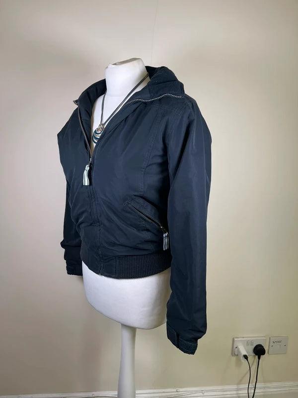 Vintage Y2k zip up bomber jacket