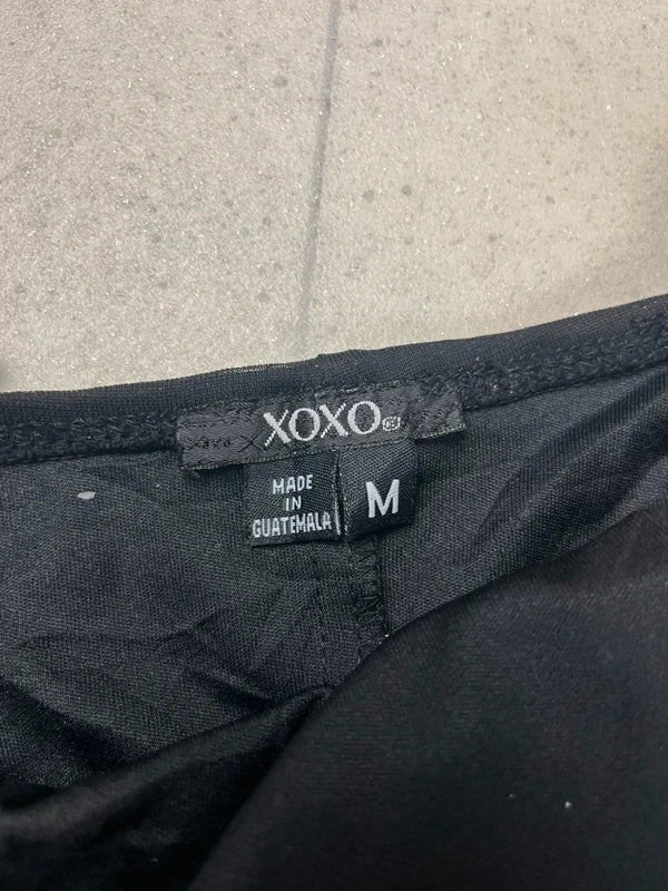 Vintage Y2K Sparkly sequin Midi dress with bow detailing