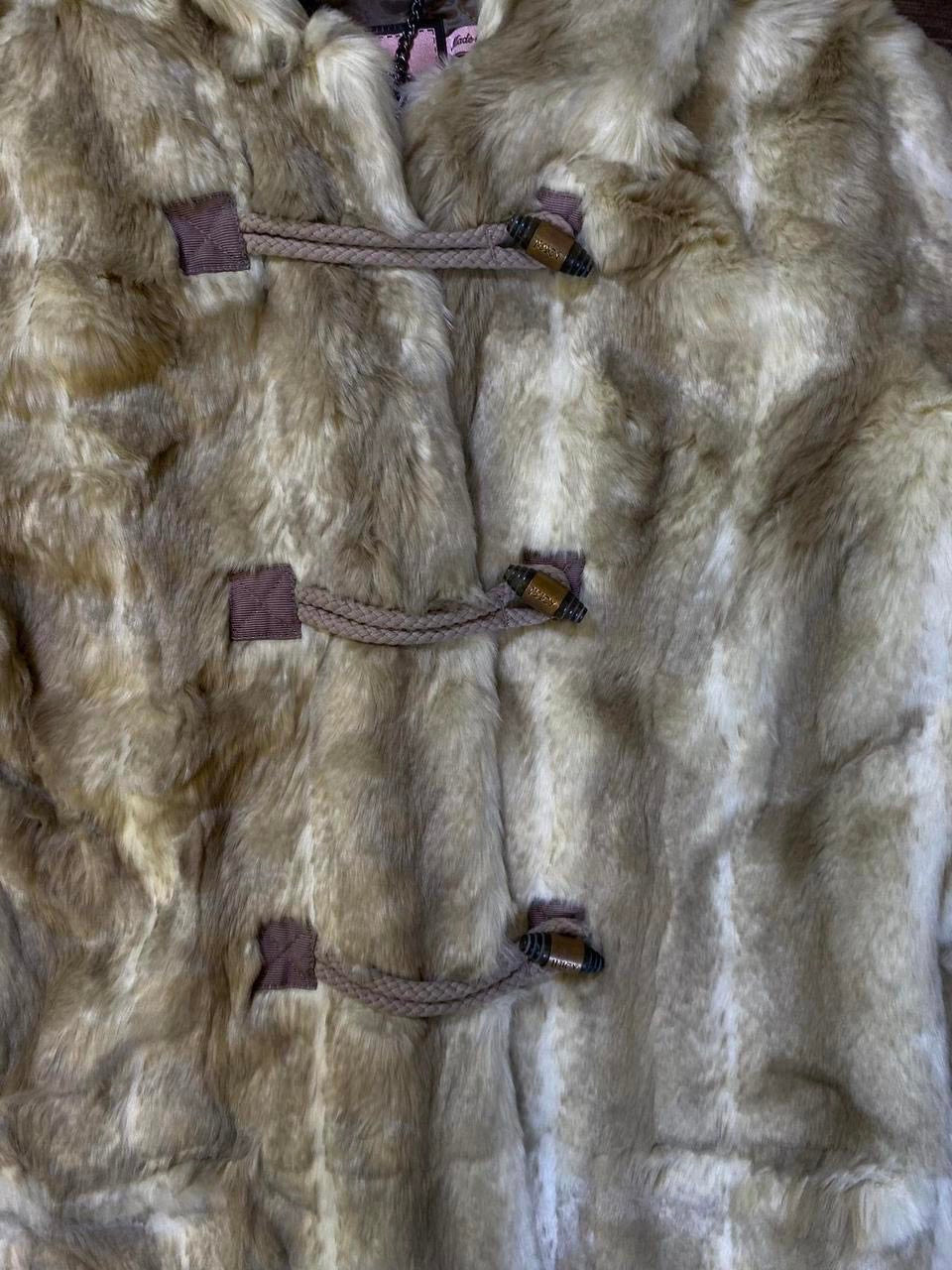 Vintage Juicy Couture Faux Fur hooded Jacket
