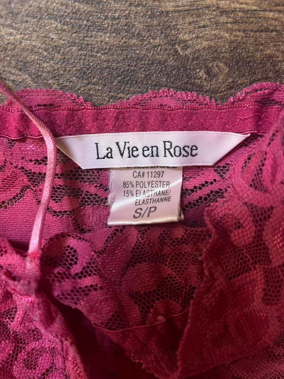 Y2k rose lace mini slip dress