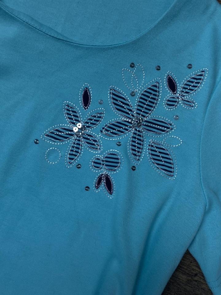 y2k top with rhinestone detailing