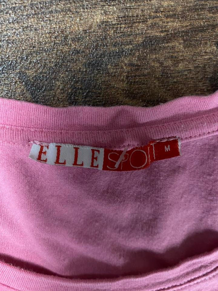 y2k Elle Baby tee with Heart detail