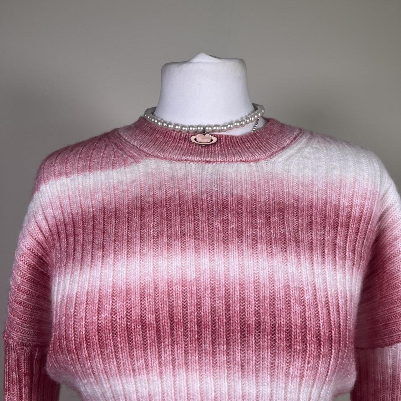 Y2K Vintage Knitted Ombré Sweatshirt