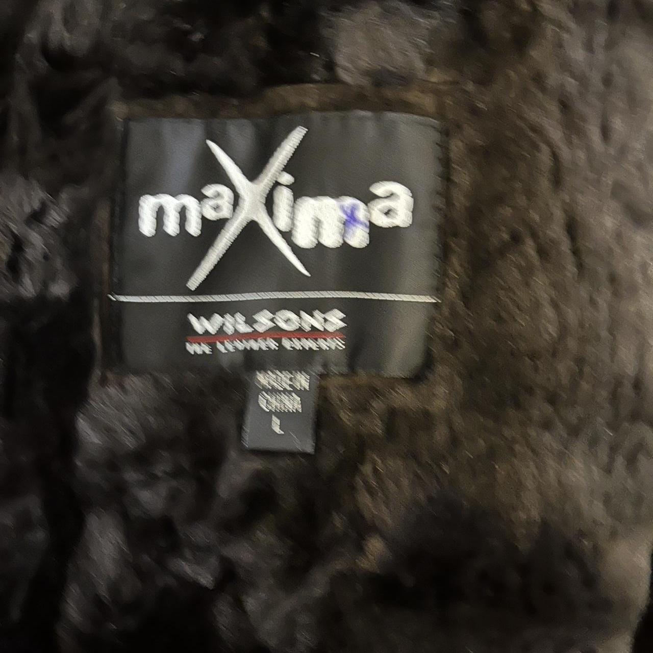 Vintage Suede Hooded Leather jacket with Faux fur trim