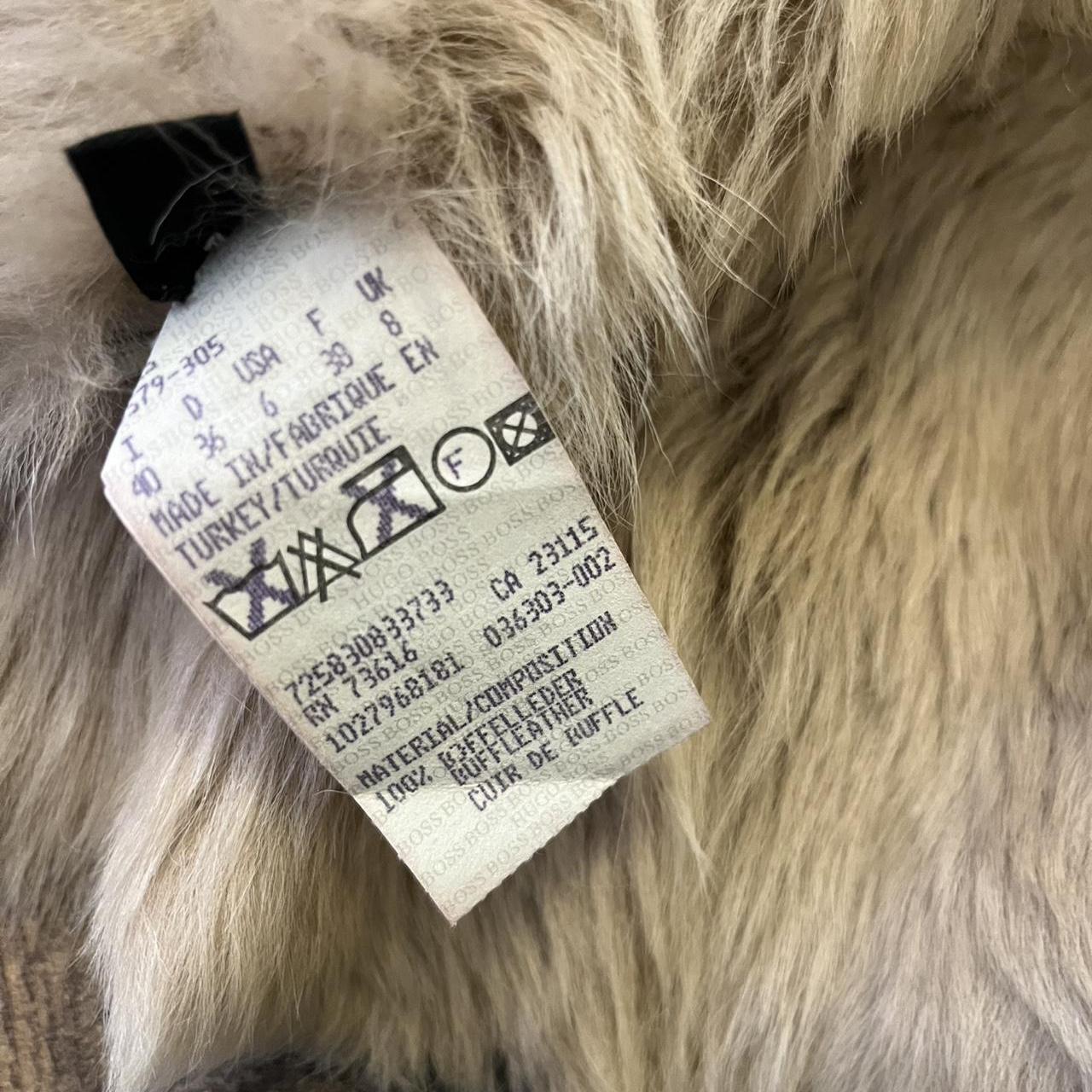 Vintage Y2K Suede jacket with Faux fur trim