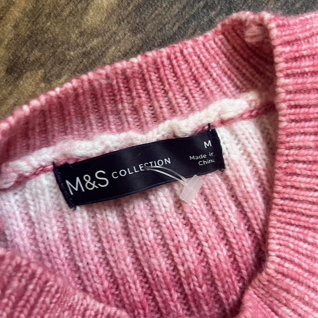 Y2K Vintage Knitted Ombré Sweatshirt