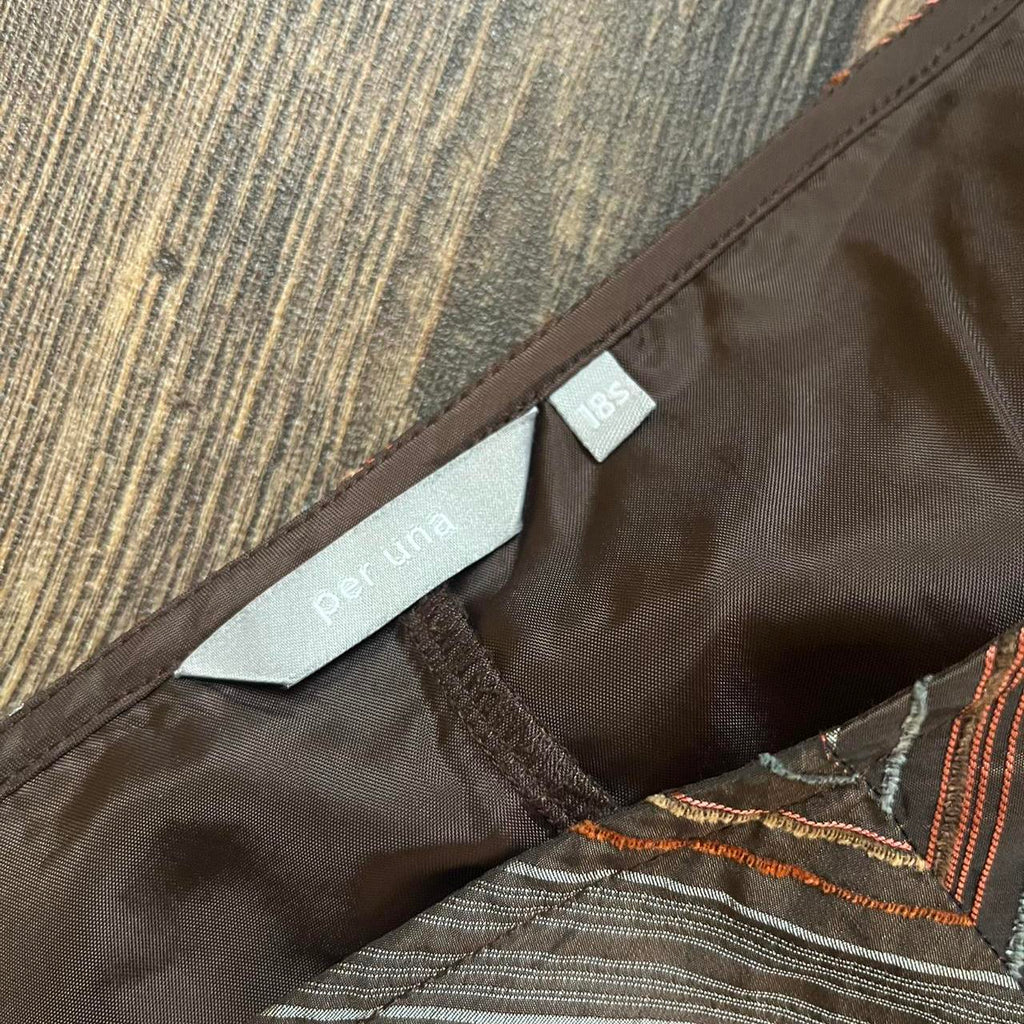 y2k Flowy Striped maxi skirt