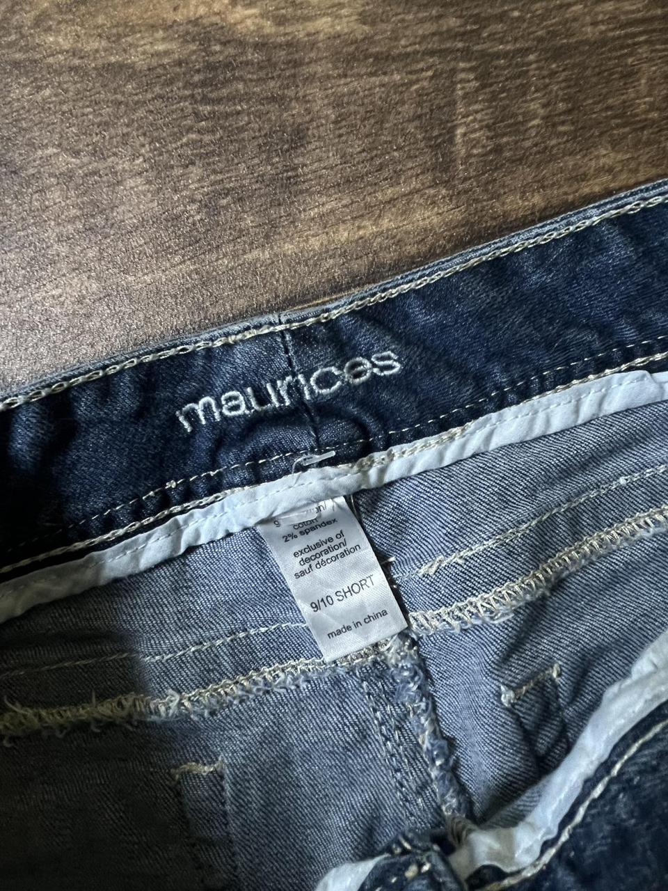 Y2k Low waist boot cut jeans with embroidery