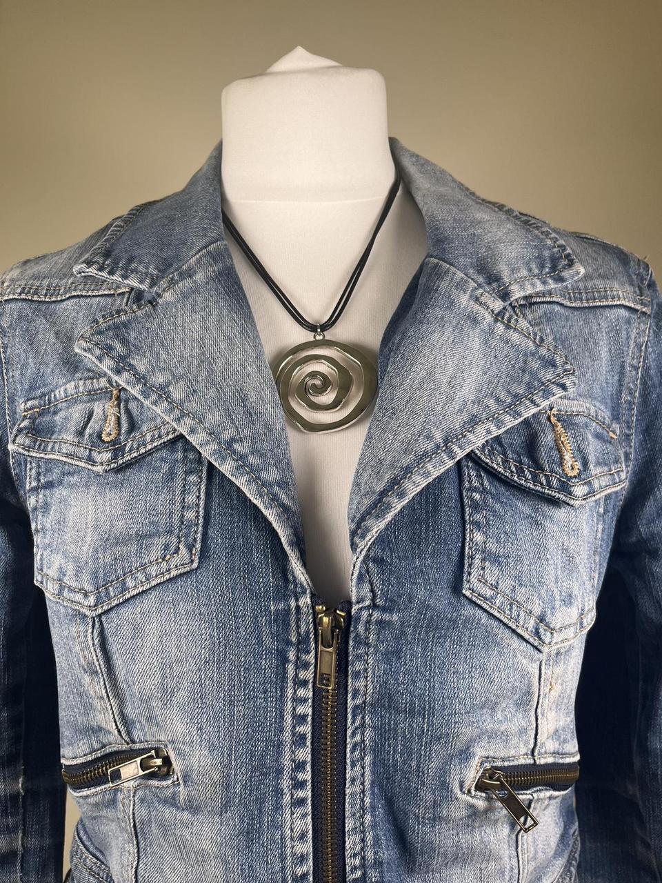 Vintage Y2k fitted Denim Jacket