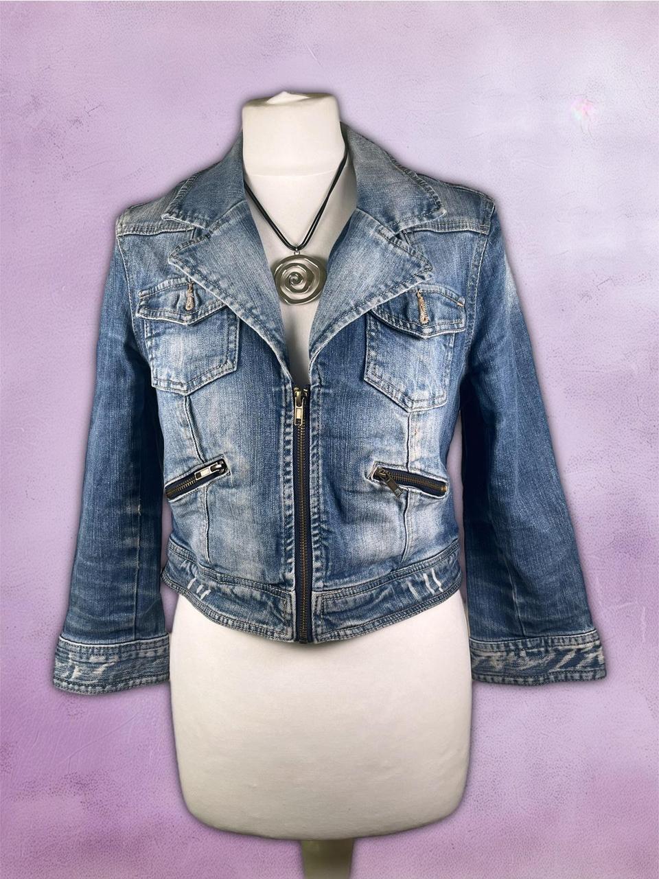 Vintage Y2k fitted Denim Jacket