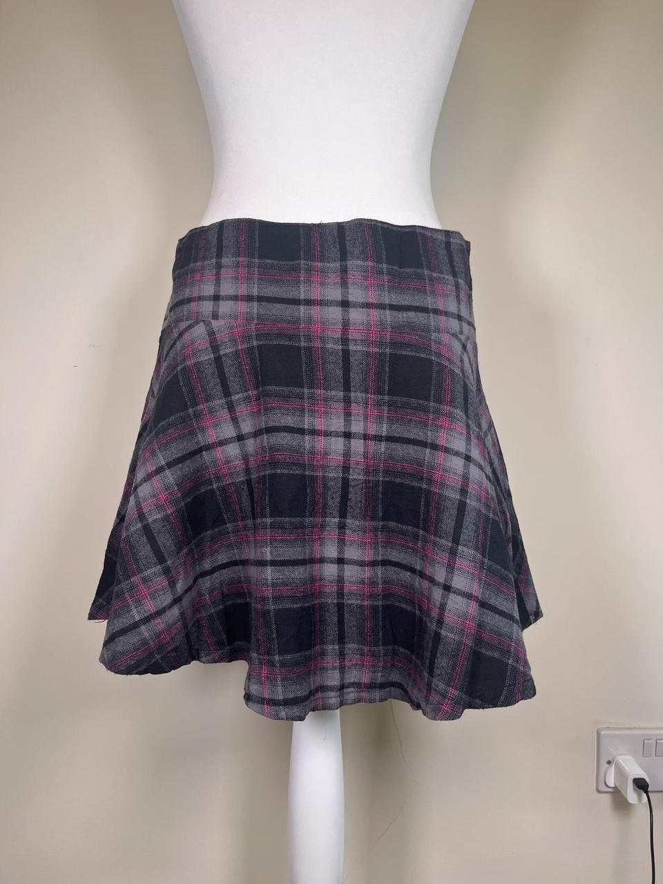 y2k Plaid Mini skirt