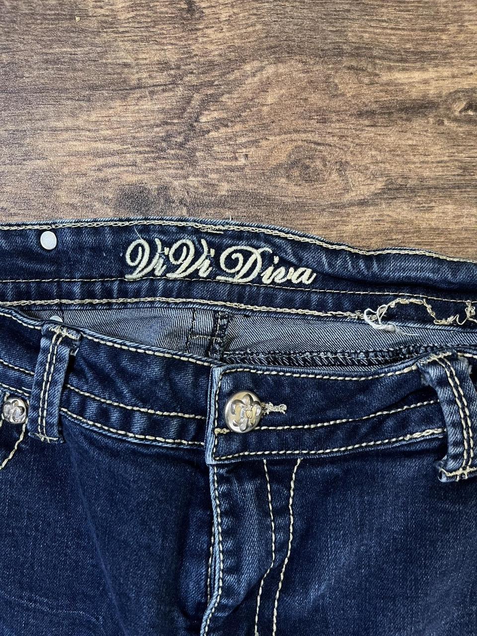 y2k jeans with rhinestone embellishments