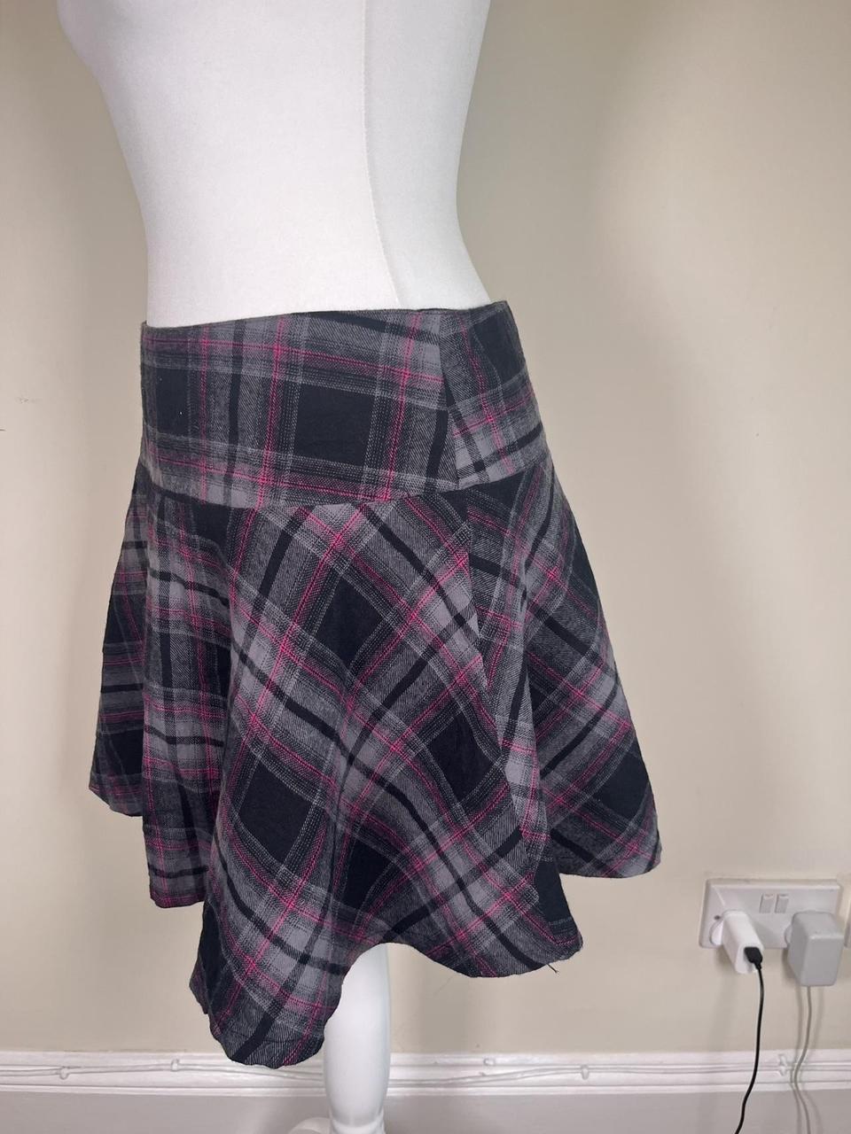 y2k Plaid Mini skirt