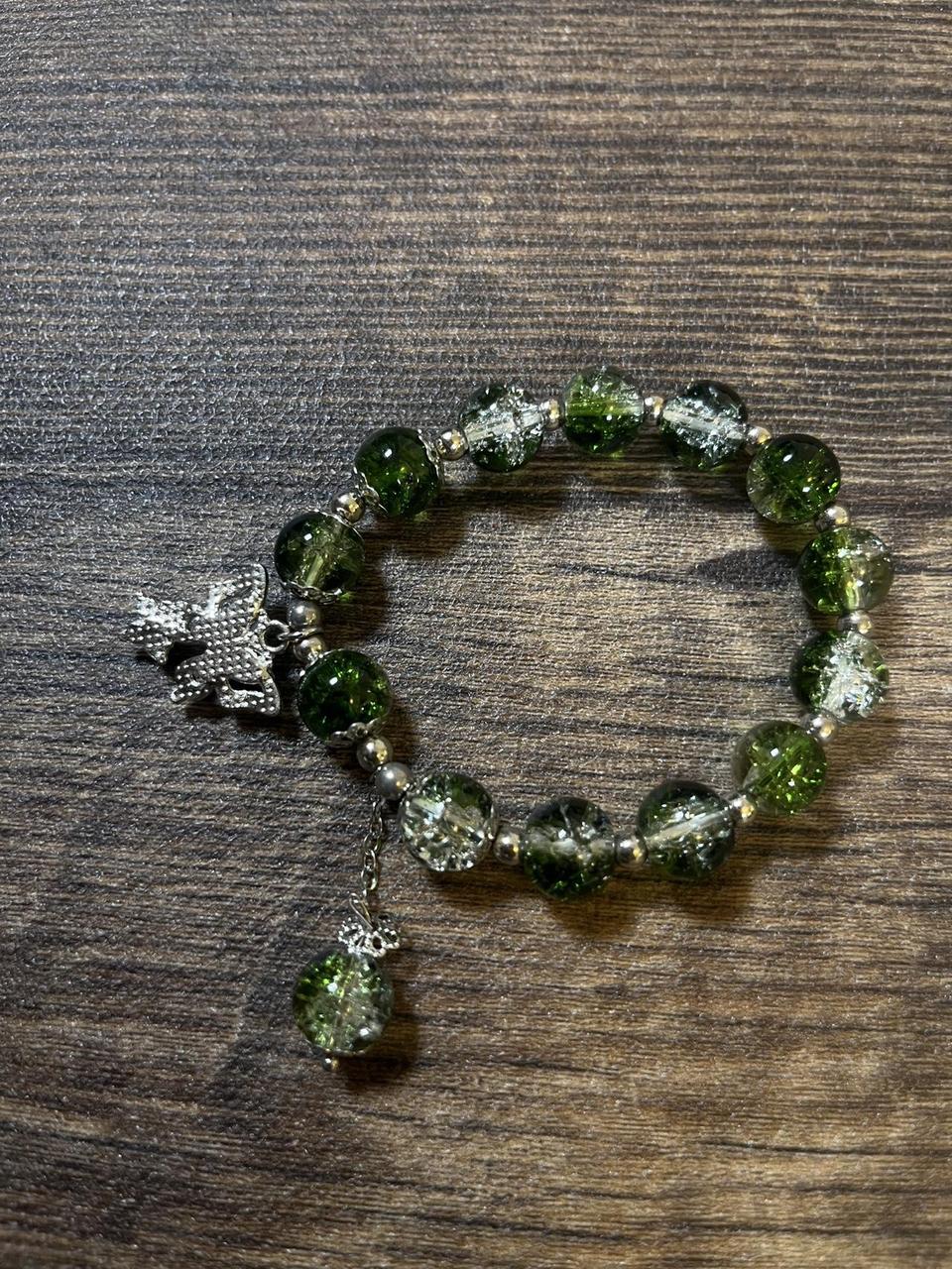 Vintage fairy charm bracelet