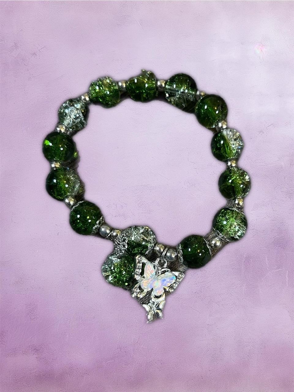 Vintage fairy charm bracelet