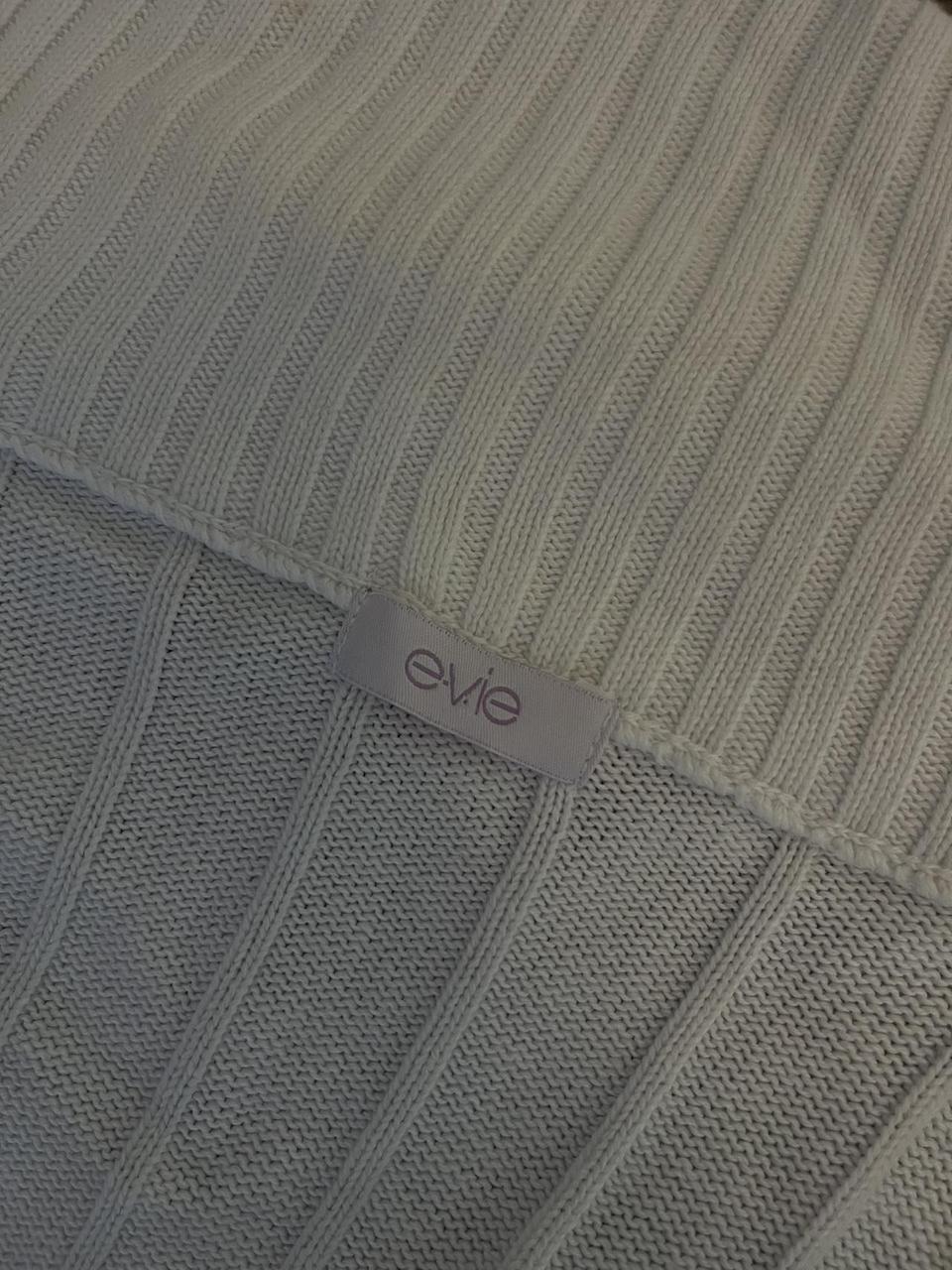 Vintage cream striped knit Jacket