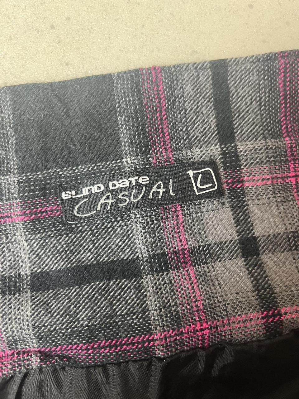 y2k Plaid Mini skirt