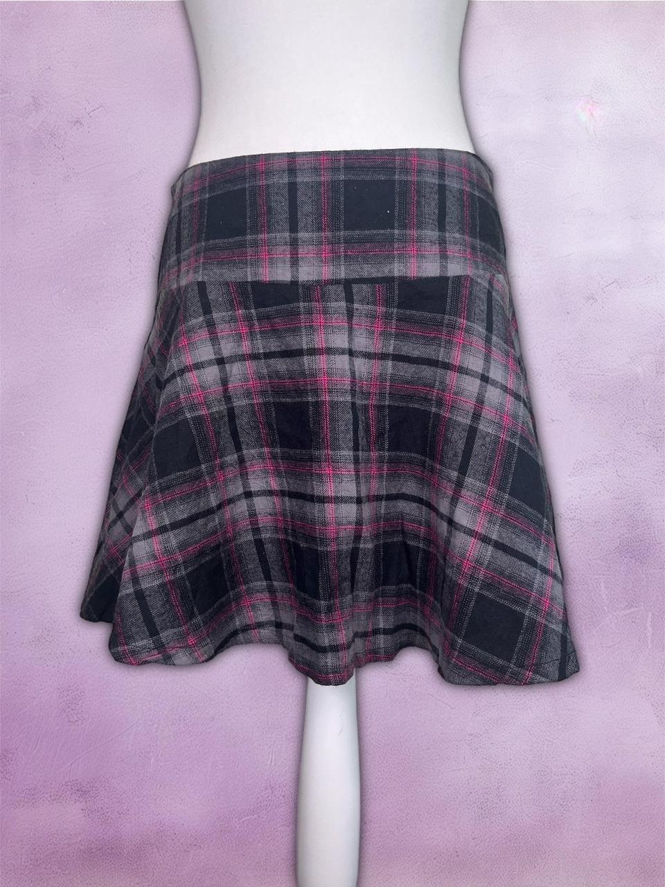 y2k Plaid Mini skirt
