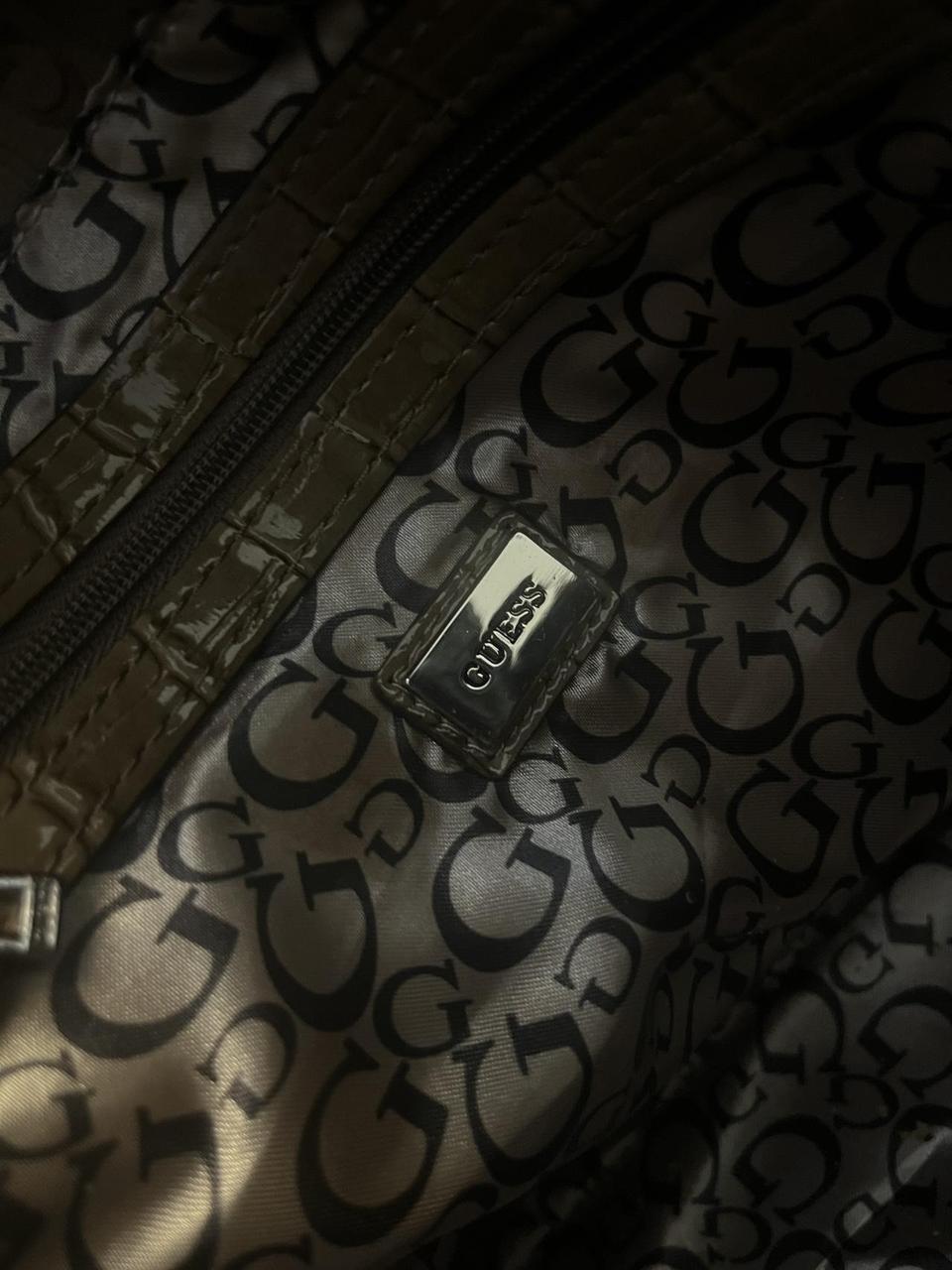 Y2K Monogram Guess Bag with bow detailing