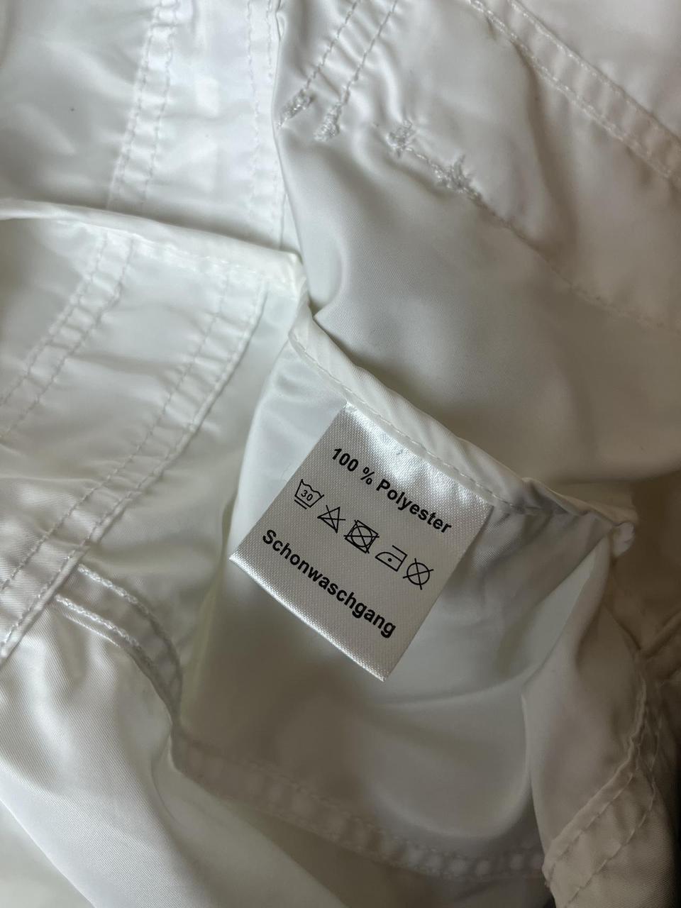 Y2K White Gilet with silver detailing